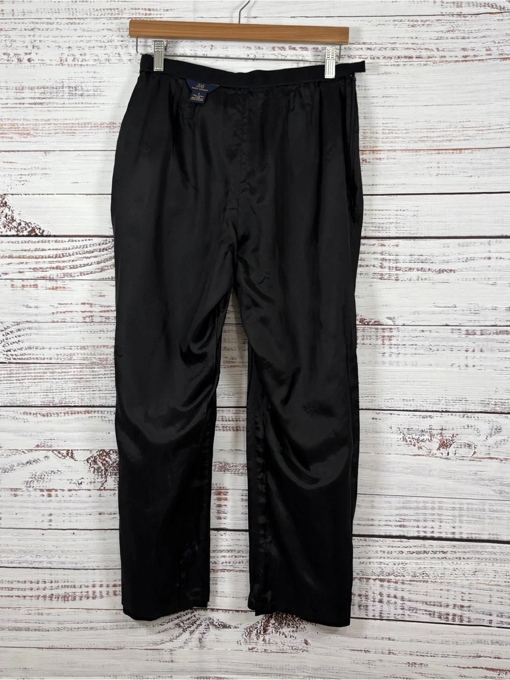 Brooks Brothers 346 Black Watermelon Lined Pants